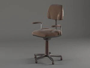old office chair 3D Model