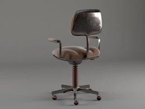 old office chair 3D Model