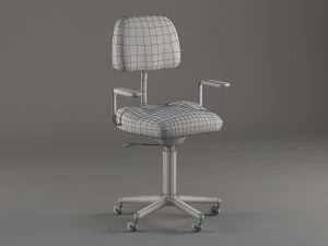 old office chair 3D Model