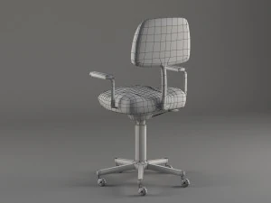 old office chair 3D Model
