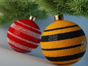 3d  j u i k hy new years spheres narek 3D Model