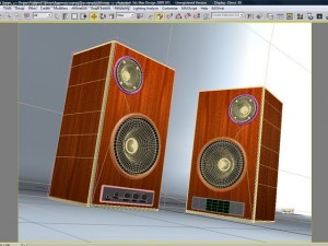speakers speakers audio sound entertainment ho 3Dモデル