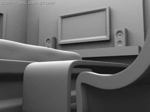 Schlafzimmer 3D Modell