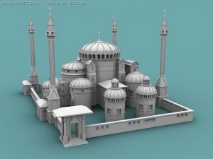 mosquehagia sophia 3D 模型