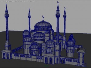 mosquehagia sophia 3D 模型