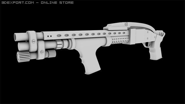 shot Model 3D .c4d .max .obj .3ds .fbx .stl .blend 