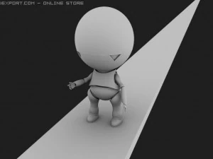 Марвін 3D Модель