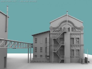 old house 3D Model