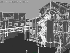 old house 3D Model