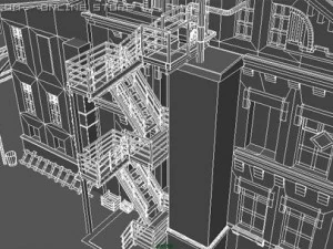 old house 3D Model