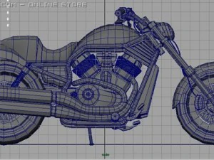 harley davidson 3D Model