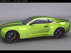 chevrolet camaro 3D-Modell