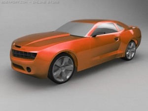 chevrolet camaro 3D-Modell