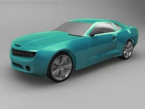 chevrolet camaro 3D-Modell