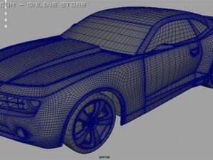 chevrolet camaro 3D-Modell