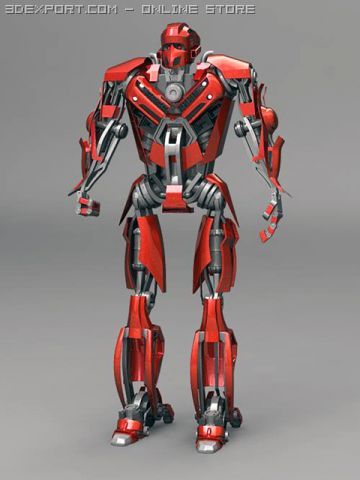 transformer robo 3D Модель .c4d .max .obj .3ds .fbx .stl .blend 