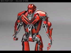 transformer robo 3D Model