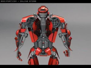transformer robo 3D Model