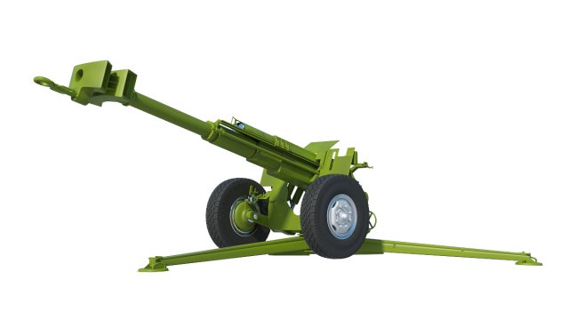 cannon 2a61 3D 모델 .c4d .max .obj .3ds .fbx .stl .blend 