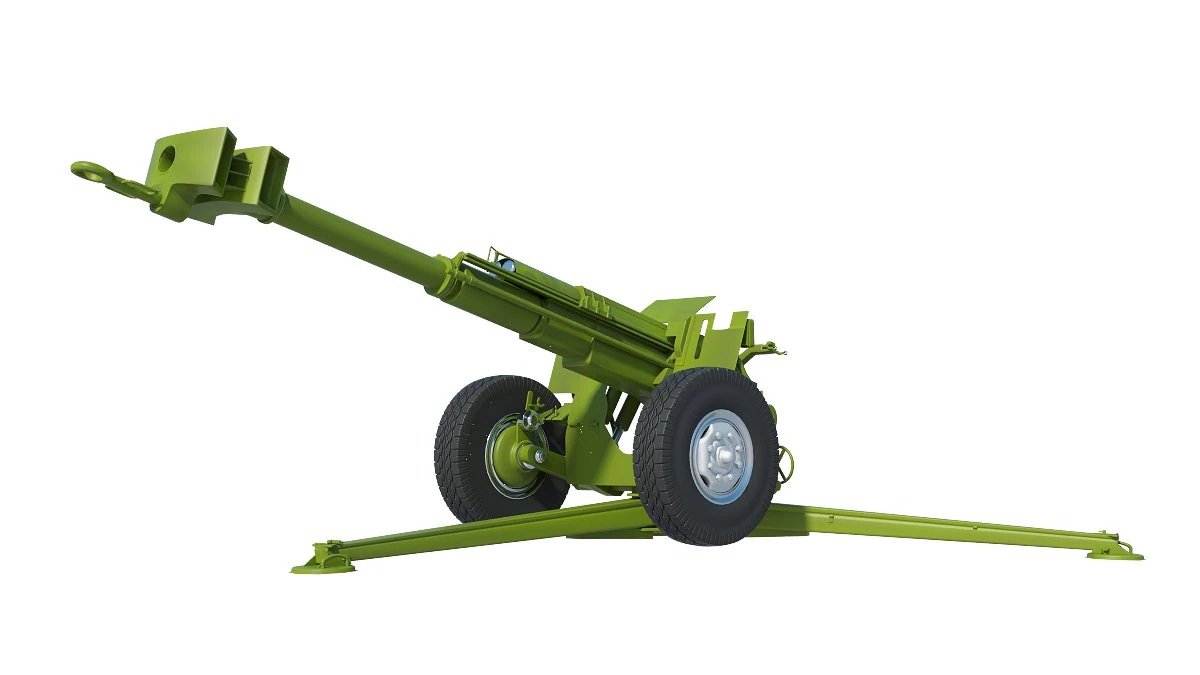 пушка 2а61 3D Модель .c4d .max .obj .3ds .fbx .stl .blend 