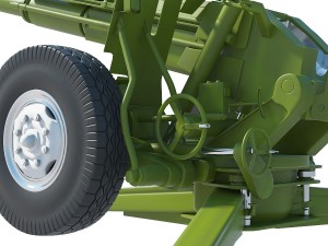 cannon 2a61 3D 모델