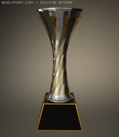 champion cup 3D Модель .c4d .max .obj .3ds .fbx .stl .blend