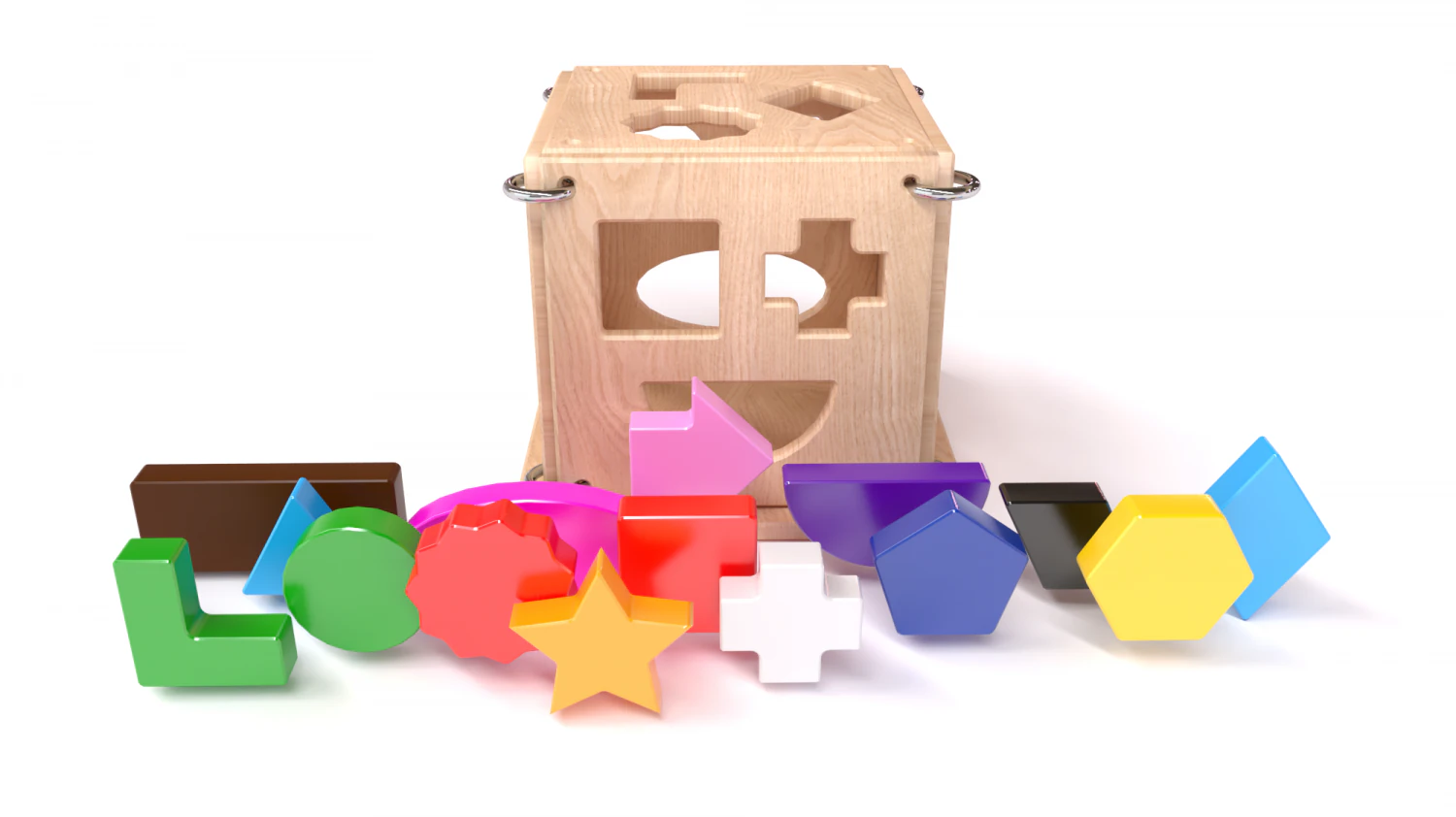 Toy shape sorter 3D Model .c4d .max .obj .3ds .fbx .stl .blend
