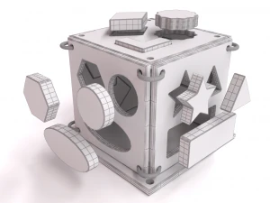 Toy shape sorter 3D Model