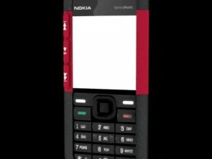 노키아 5310 하이 3D 모델