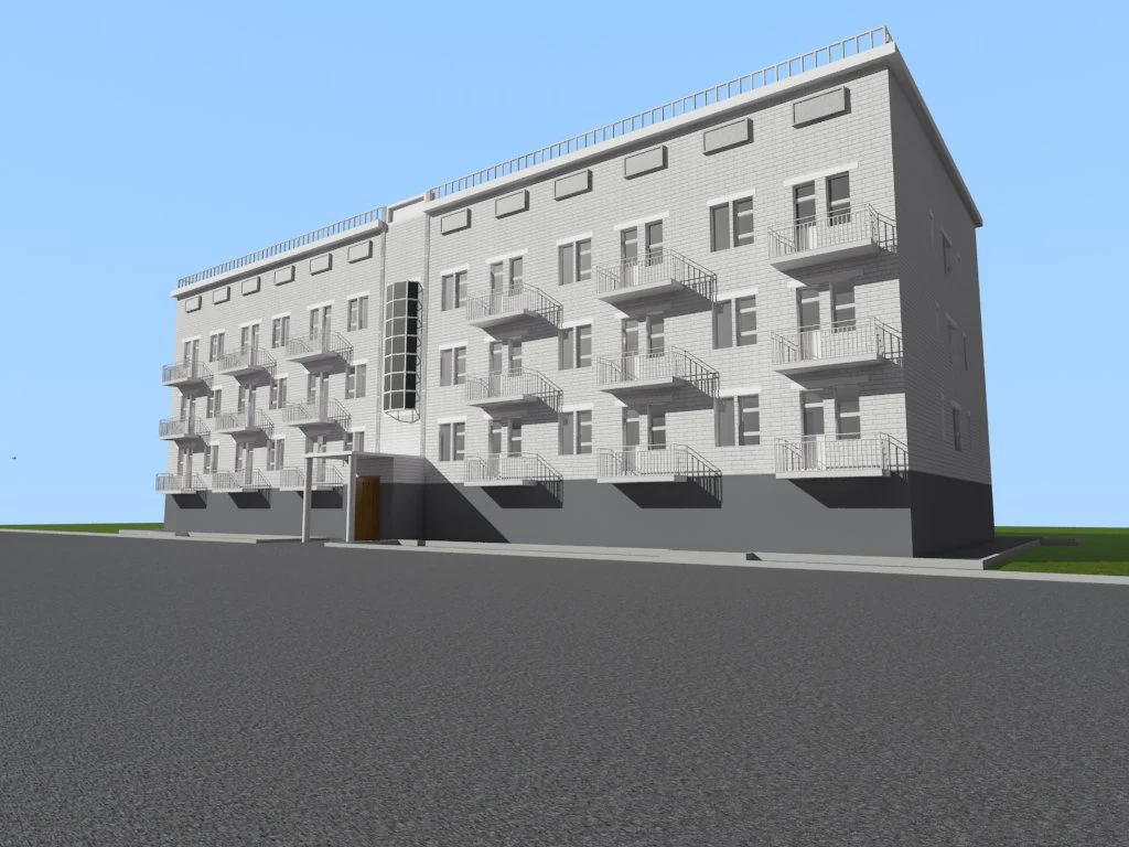 apartment 3D Model .c4d .max .obj .3ds .fbx .stl .blend 