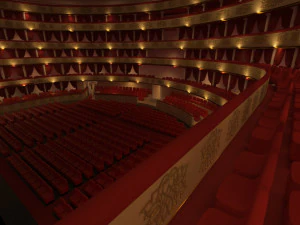 opera theater realistic 3D Model