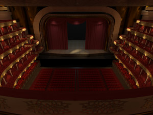 opera theater realistic Model 3D
