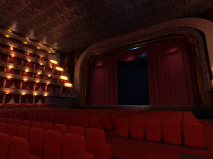 opera theater realistic 3D Model