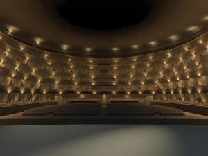 opera theater realistic 3D Model