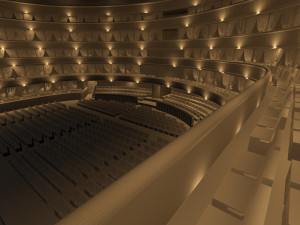 opera theater realistic Model 3D