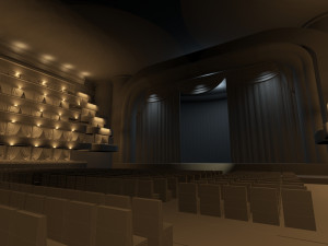 opera theater realistic Model 3D