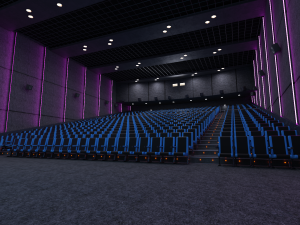 movie theater 3D 모델