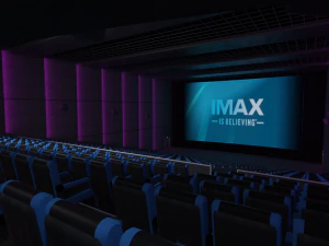 movie theater 3D Model