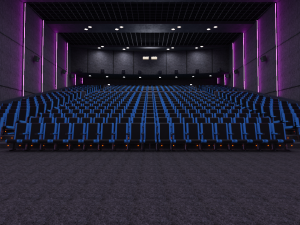 movie theater 3D 모델