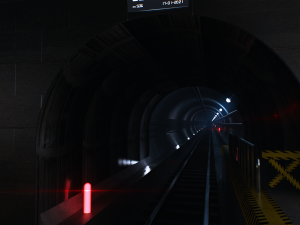 subway station 3Dモデル