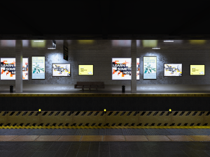subway station 3Dモデル