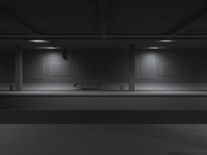 subway station 3Dモデル