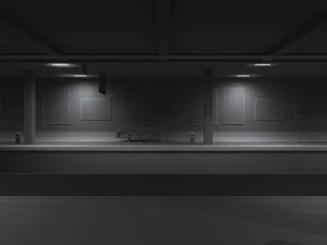 지하철역 3D 모델