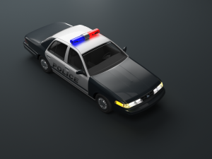crown victoria police classic Modello 3D