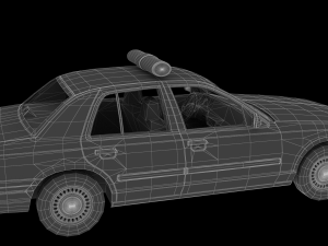 crown victoria police classic Modello 3D