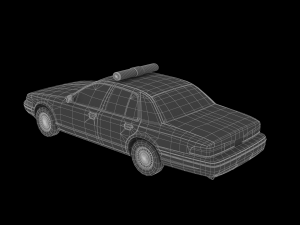crown victoria police classic Modello 3D