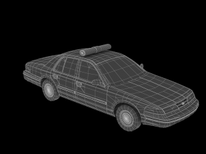 crown victoria police classic Modello 3D