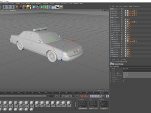 crown victoria police classic Modello 3D