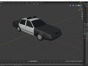 crown victoria police classic Modello 3D