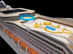 MSC Magnifica 3D 模型